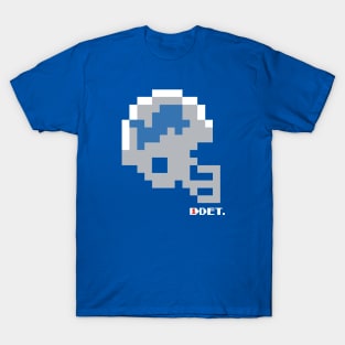 DET Lions Tecmo Bowl Helmet T-Shirt